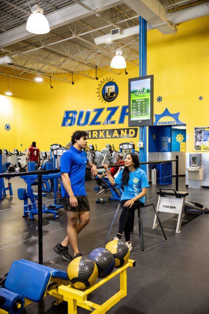 Buzzfit members at the gym